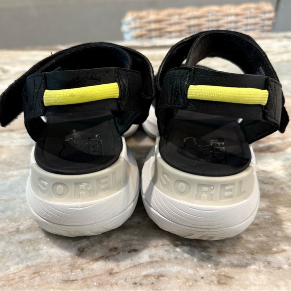 Women’s SOREL Explorer Blitz stride black sandals- Size 9 - Picture 8 of 11